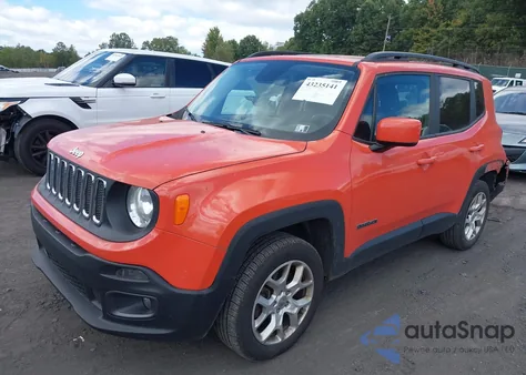 2016 Jeep Renegade Latitude z USA, uszkodzony, nr VIN ZACCJBBT4GPC49287